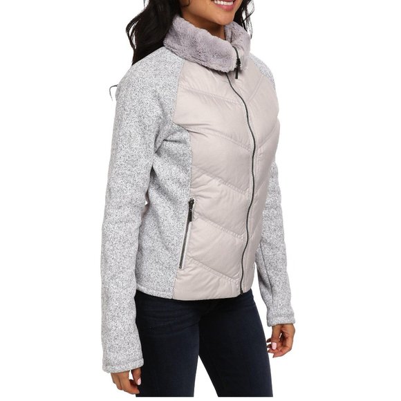 Marmot Thea Jacket in "Bright Steel" (Gray/Beige) - Picture 2 of 15